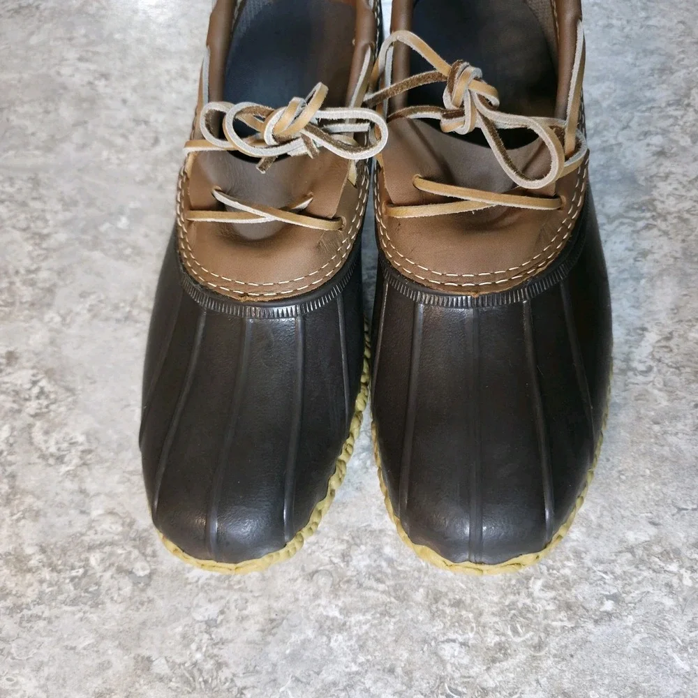 L.L. BEAN - Hunting Duck Boots Waterproof Low Top - Mens 11 M Made In USA NEW